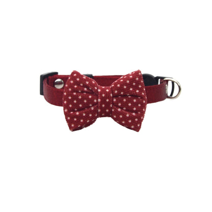 Mokka - Bow Breakaway Cat Collar