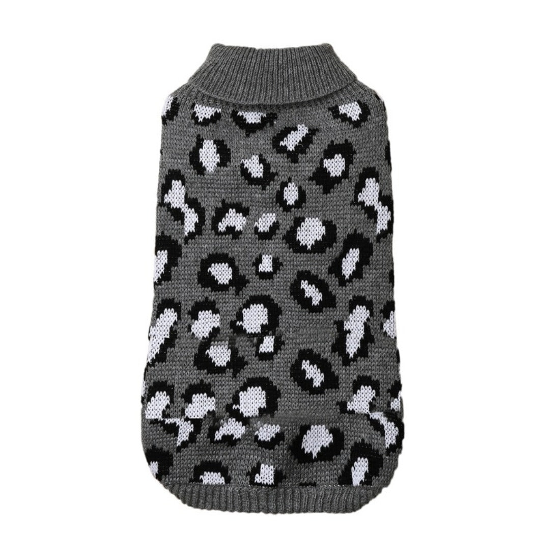 Ozzie - Leopard Print Sweater for Small Dogs