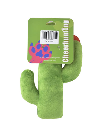 Petkin cactus dog toy displayed for product listing