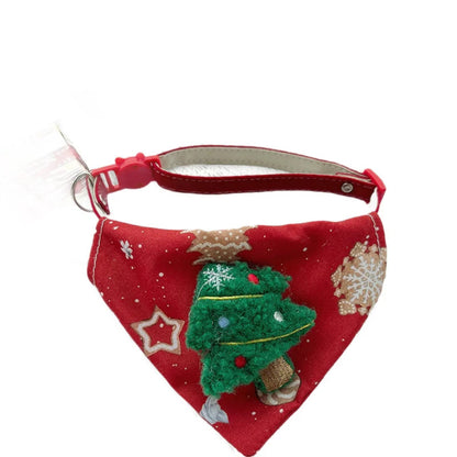 Mokka - Christmas Bandana Breakaway Pet Neckwear