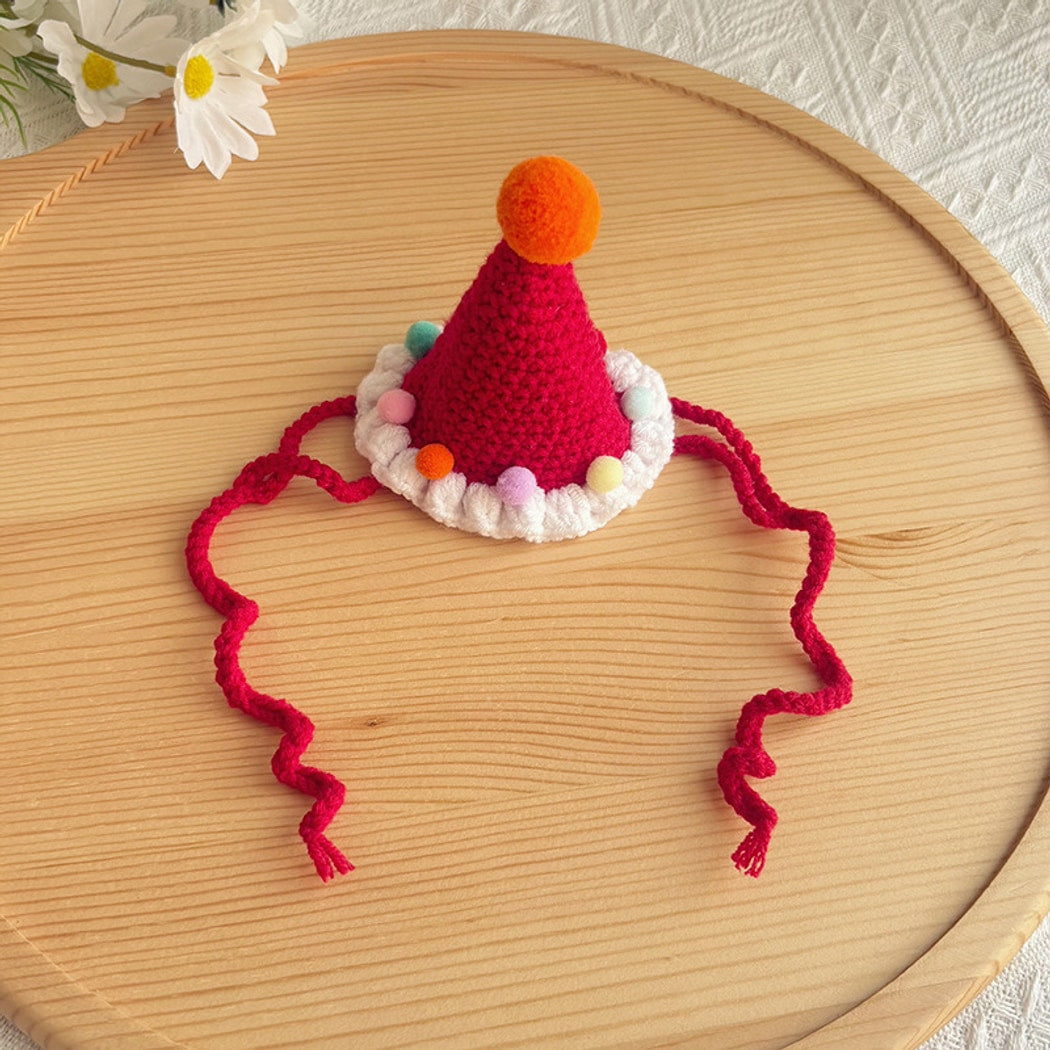 Ozzie - Ice Cream Pet Birthday Hat and Bib