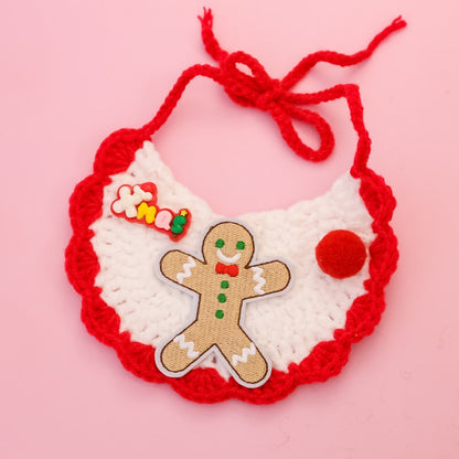 Christmoo - Festive Holiday Motif Pet Bib