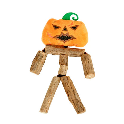 Petkin - Halloween Wooden Cat Toy