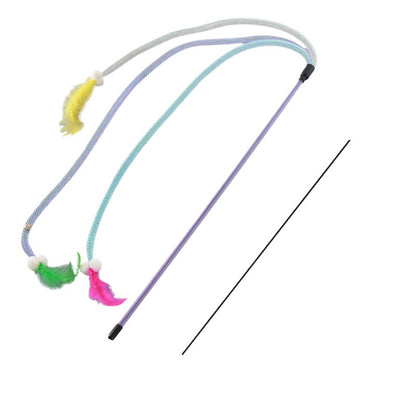 Moo - Soft Feather Wand Cat Toy
