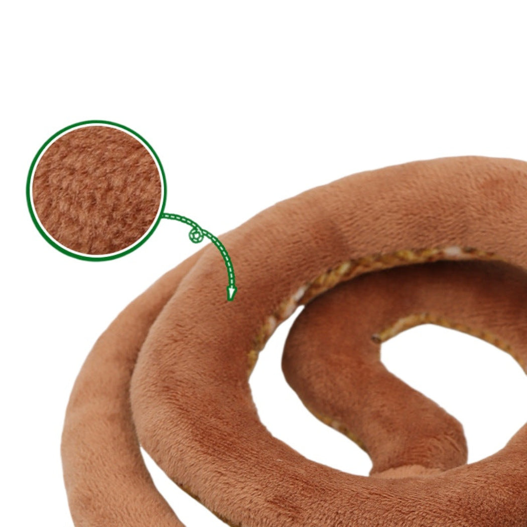 Moo - Coiled Snake with Catnip Cat Toy