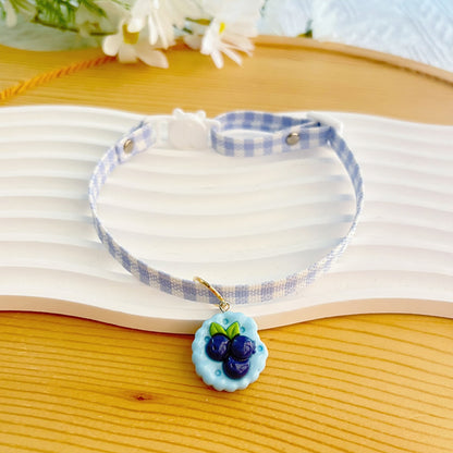 Mokka - Cute Biscuit Charm Safety Buckle Pet Collar