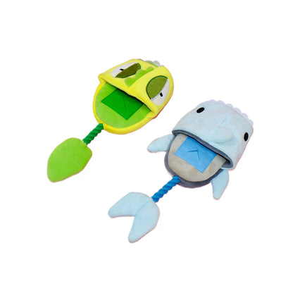 Moo - Plush Fish Shape Cat Toy