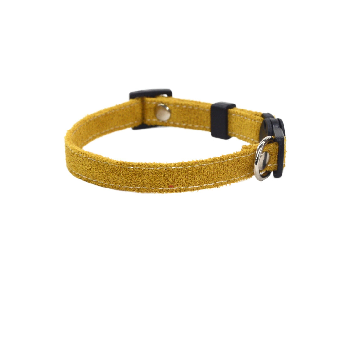 Mokka collar displayed with matching pet accessories in soft brown tones