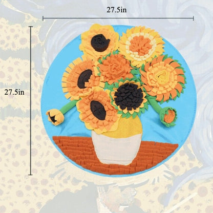 Snuffy – Artist Sunflowers Snuffle Mat