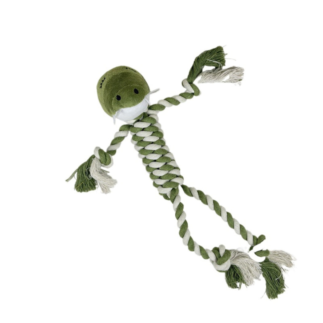 Petkin - Plush Animal Rope Dog Toy