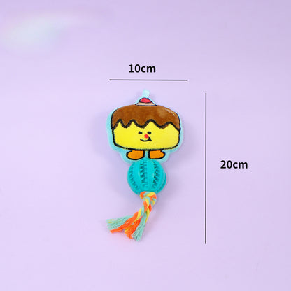 Petkin - Cartoon Shaped Dog Plush Toy