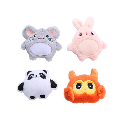 Moo - Mouse Bunny Panda & Owl Plush Cat Toy