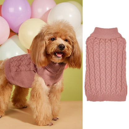 Ozzie - Cable Knit Pullover Dog Sweater Vest