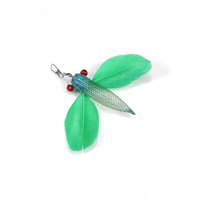 Moo - Dragonfly Shape Cat Wand Attachment Refill Toy