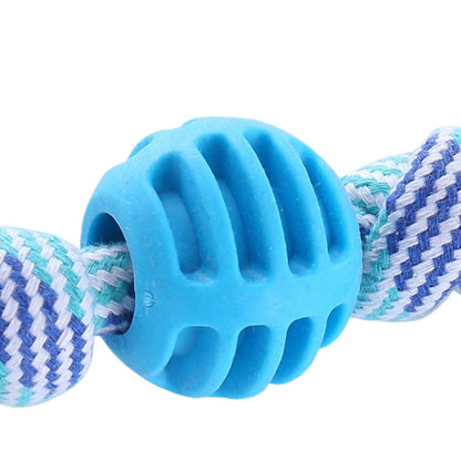 Petkin - Colorful Rope & Ball Dog Toy