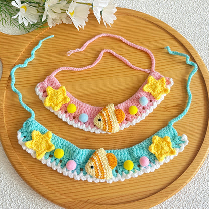 Mokka - Tropical Fish Floral Cat Collar