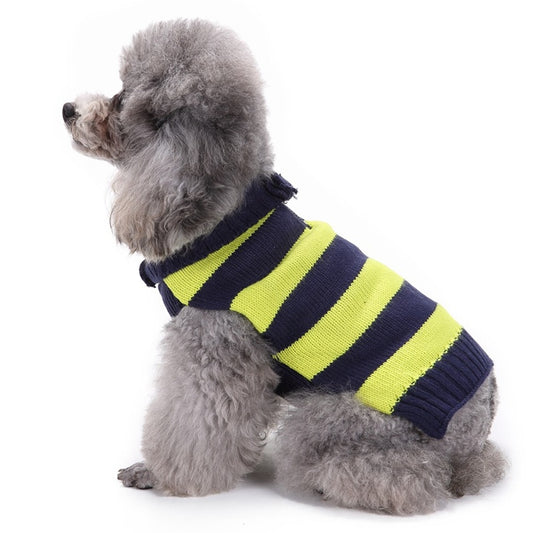 Ozzie - Striped Casual Dog Sweater
