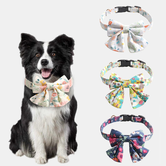 Loofie - Flower Pattern Pet Collar