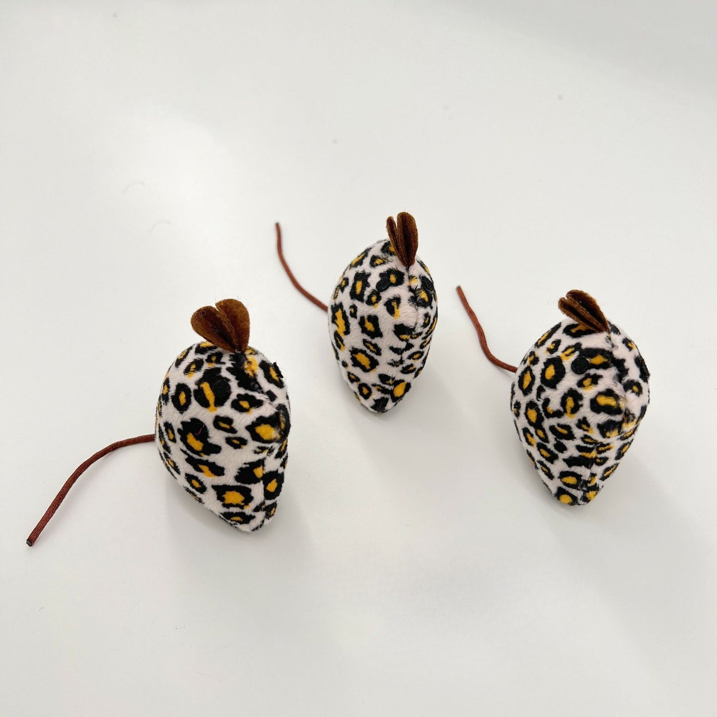 Moo - Leopard Print Mouse Cat Toys