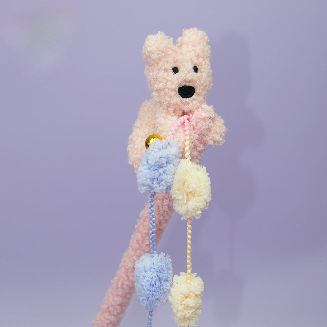 Moo - Puppy Wand Cat Toy