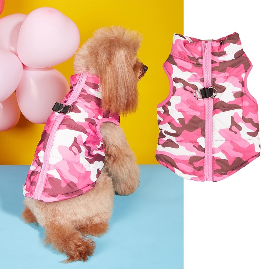 Ozzie - Camouflage Zipper Pet Vest