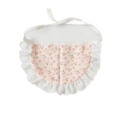 Loofie Yellow Duck Dog Bib with Lace