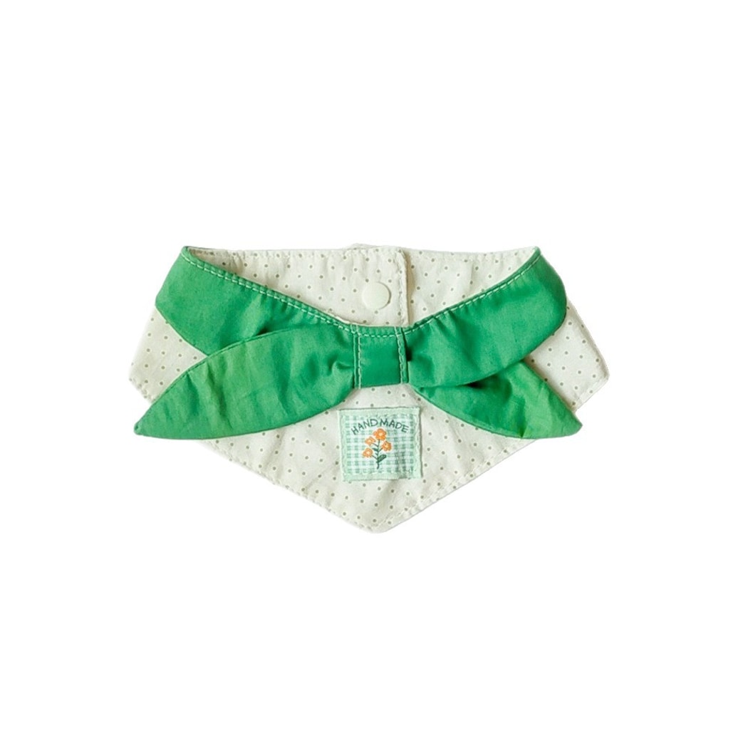 Mokka - Fresh Green Tones Cute Pet Bib