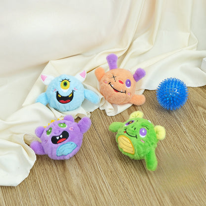 Petkin - Monster Shaped Dog Toy