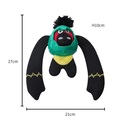 Petkin - Treat Dispensing Gorilla Toy – Tough & Interactive