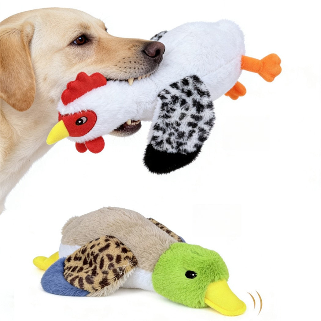 Petkin - Birds Shape Plush Squeaky Dog Toy