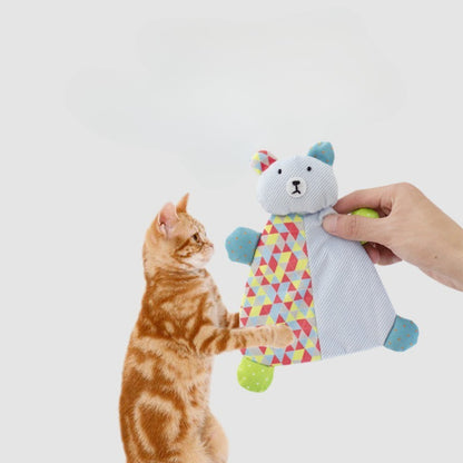 Moo - Plush Bear Cat Kicker Toy