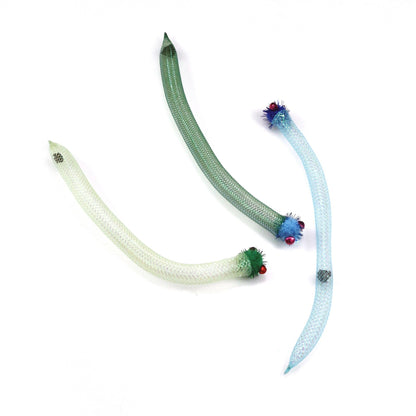 Moo - Long Mesh Wiggle Chase Cat Toy