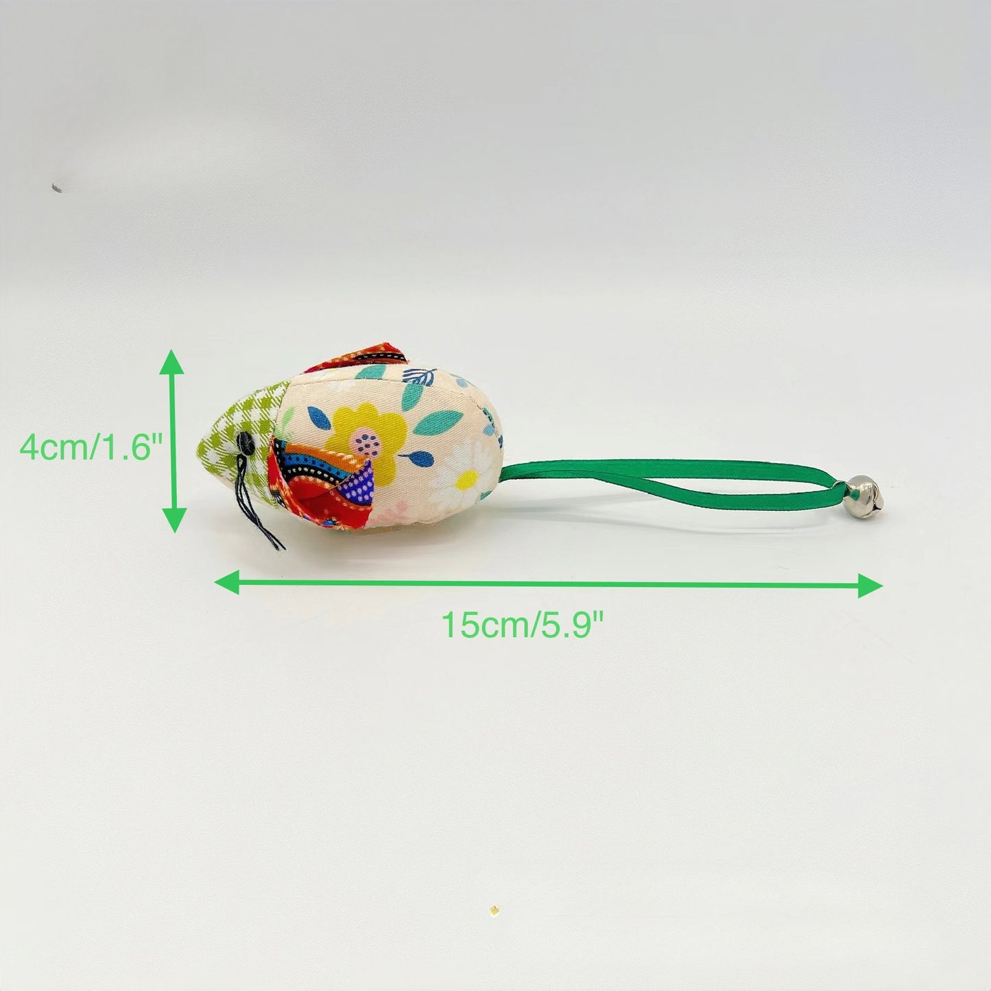 Moo - Colorful Bell Mouse Cat Toy