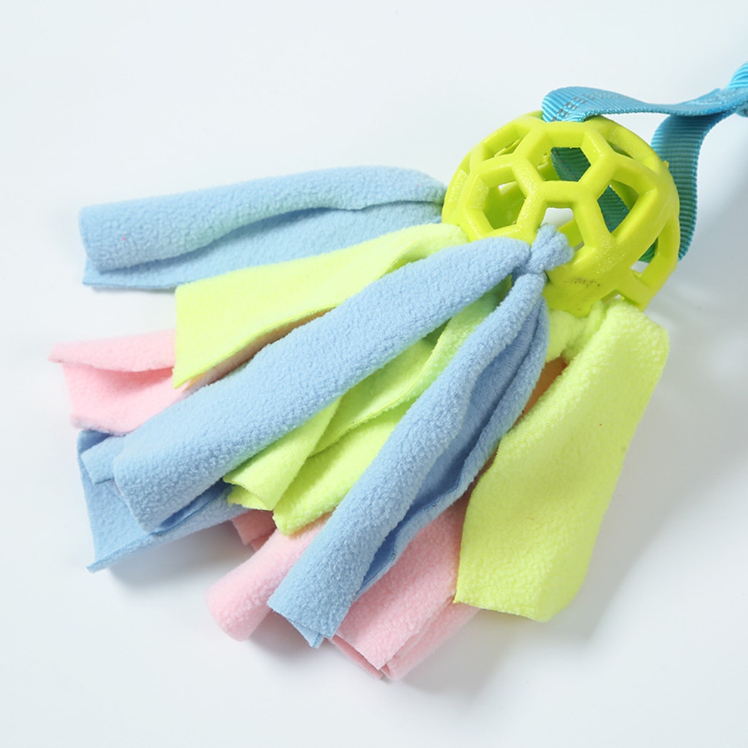 Petkin - Interactive Hollow Ball Rope Dog Toy