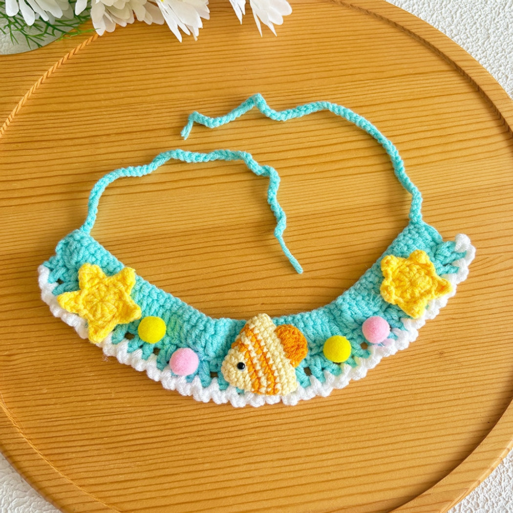 Mokka - Tropical Fish Floral Cat Collar
