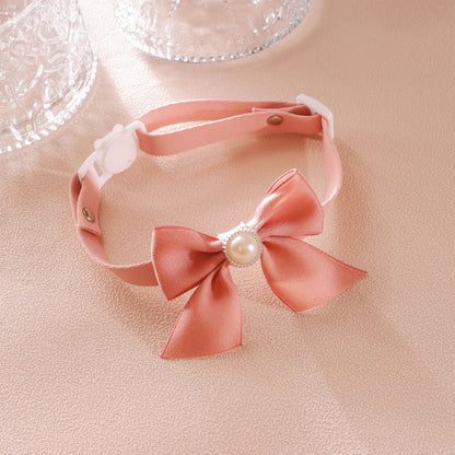 Mokka - Princess Style Bow Detail Cat Collar