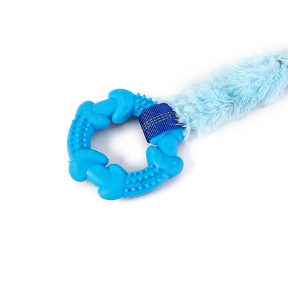 Petkin - Interactive Ring Tug Dog Rope Toy