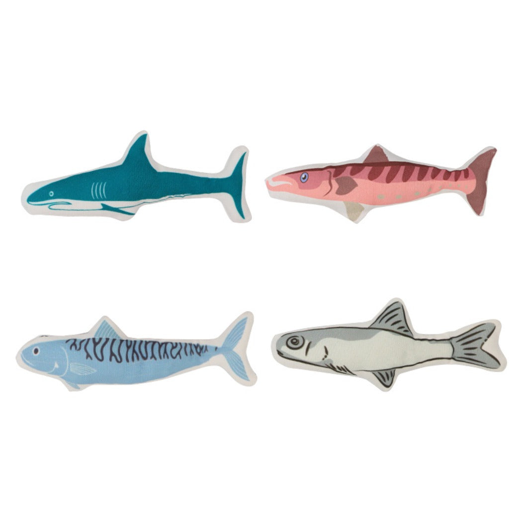 Moo - Fish-Shaped Plush Toys Set