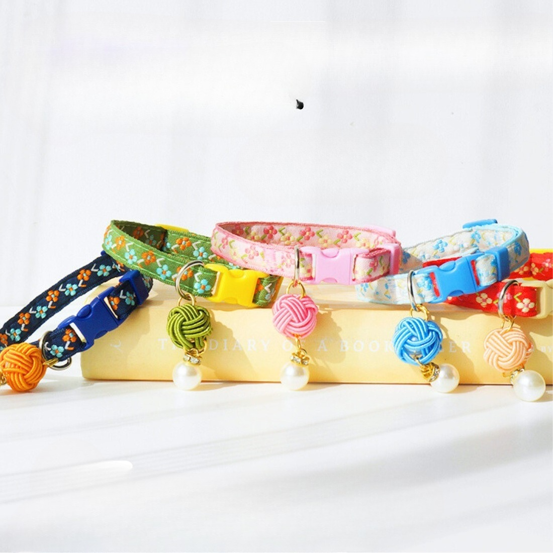 Mokka - Check Bow Breakaway Cat Collar