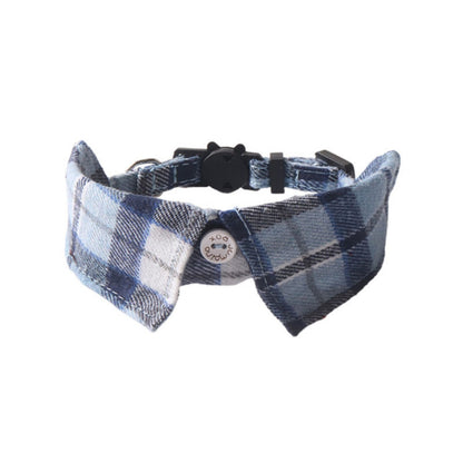 Mokka – Flannel Shirt Collar Breakaway Cat Collar