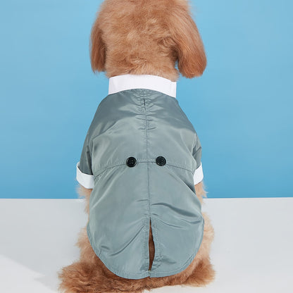 Ozzie - Formal Button Front Dog Shirt Suit Outfit