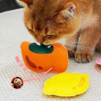 Moo - Cute Fruit Shape Cat Toy