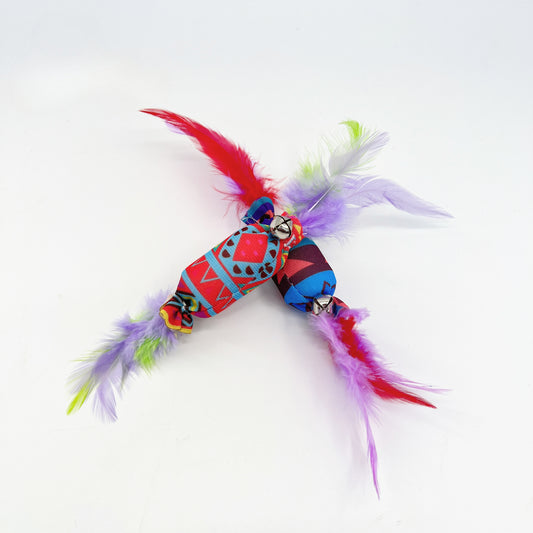 Moo - Bohemian Candy Feather Cat Toy