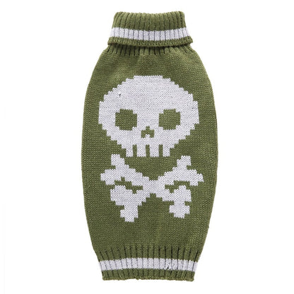 Halloweek - Halloween Skeleton Pattern Pet Sweater