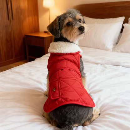 Ozzie - Quilted British Inspired Dog Winter Vest