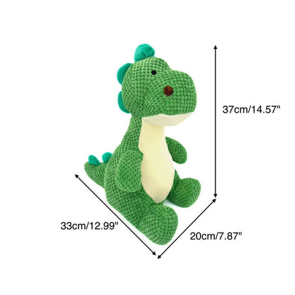 Petkin - Plush Dinosaur Dog Toy