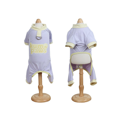 Ozzie - Casual All-in-One Dog Jumpsuit Onesie