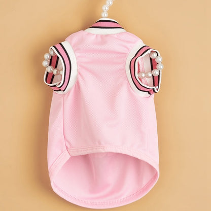 Ozzie - Colorblock Rib Trim Dog Vest
