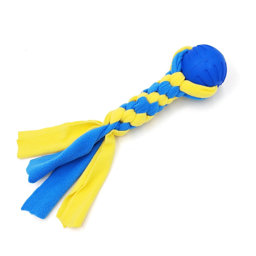 Petkin - Braided Interactive Dog Rope Toy