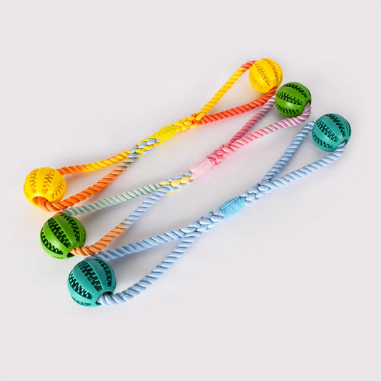 Chewia  - Braided Rope Ball Tug Toy